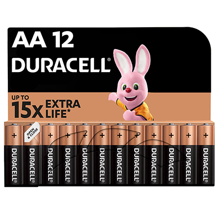 BATERIE ALCALINA LR06 BLISTER 12 BUC DURACELL