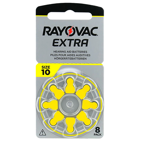 BATERIE AUDITIVA RAYOVAC EXTRA 10 BLISTER 8