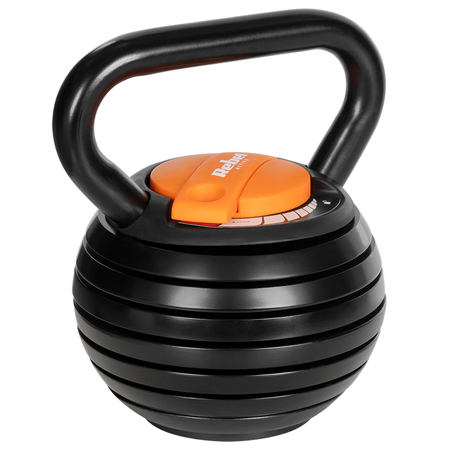 KETTLE BELL AJUSTABIL 6 TALERE 3.5-18KG REBEL ACTIVE