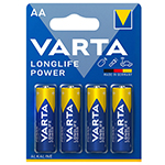 BATERIE ALCALINA LONGLIFE POWER LR6 BL4 VARTA