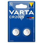 BATERIE CR2025 BLISTER 2 BUC VARTA